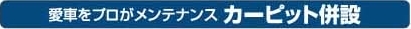 カーピットを併設しております